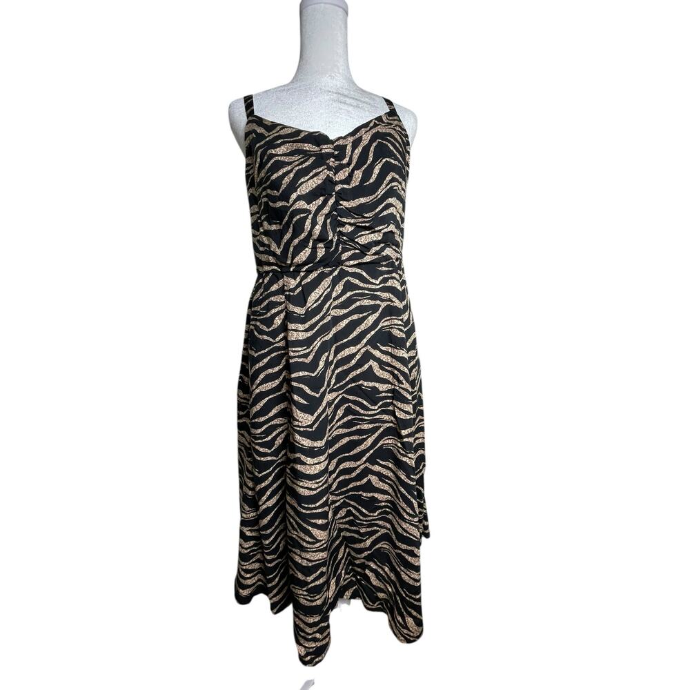 Stylish Tiger Print Dress